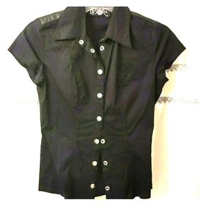 Lip Service Military Button Up Shirt